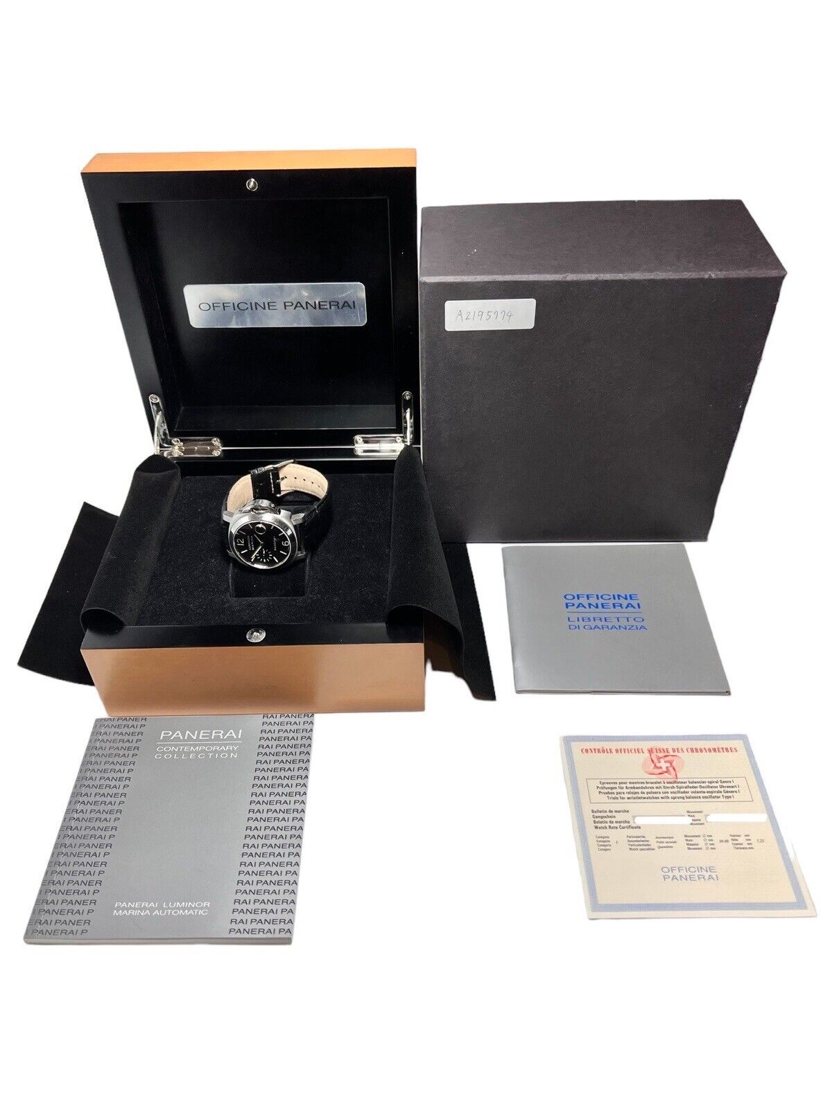 Panerai Luminor Marina Automatic 40mm Stainless Steel Men's Watch PAM00048