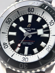 Breitling Superocean 46 Stainless Steel Black 46mm Automatic Men’s Watch A17378