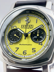Panerai Ferrari Limited Edition Chrono 45mm Yellow Dial FER00011 Automatic Watch