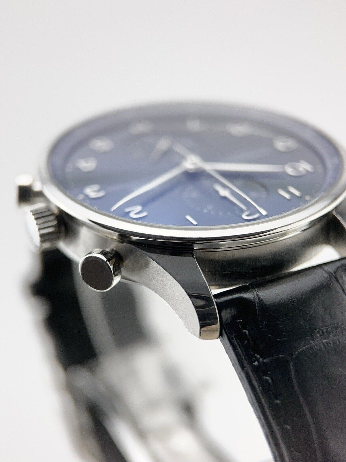 IWC Portuguese Chronograph Stainless Steel Blue 40mm Automatic Men’s Watch