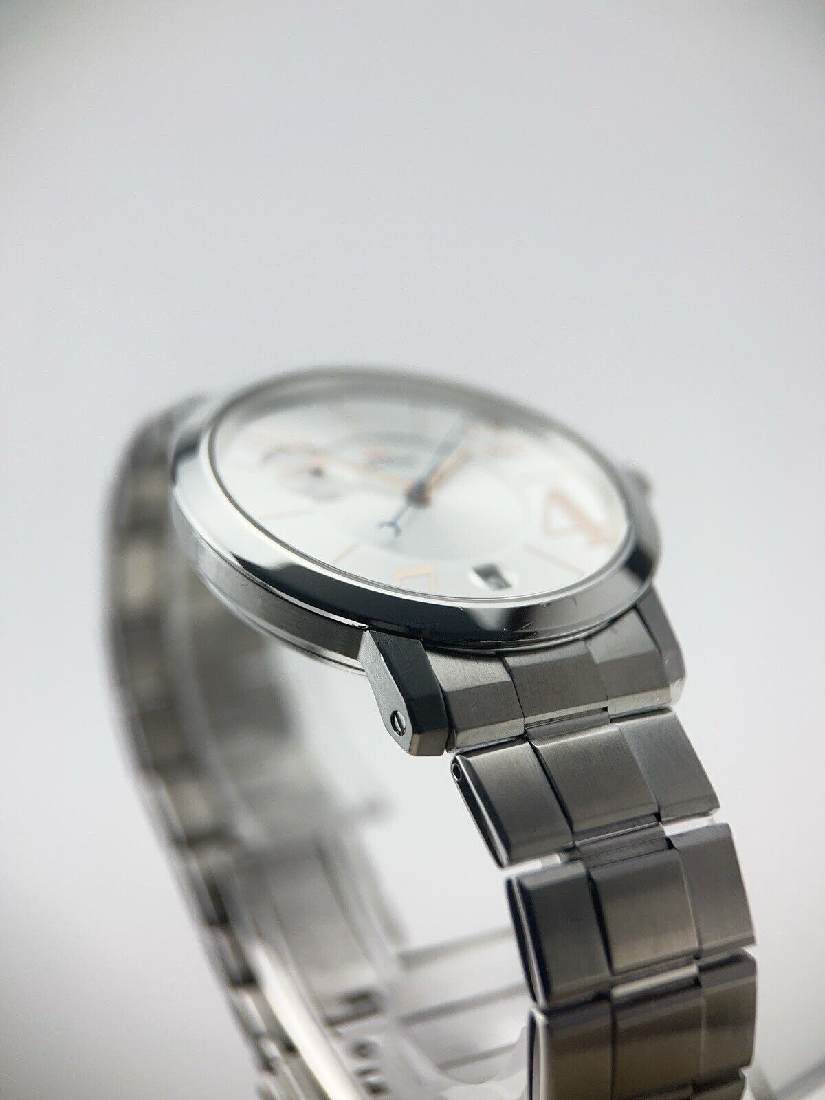 Credor Automatic 36mm Silver Dial Men’s Watch Box & Papers 2012 Ref GCBW989