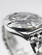 Breitling Galactic 41 Stainless Steel Black 41mm Automatic Men’s Watch A49350