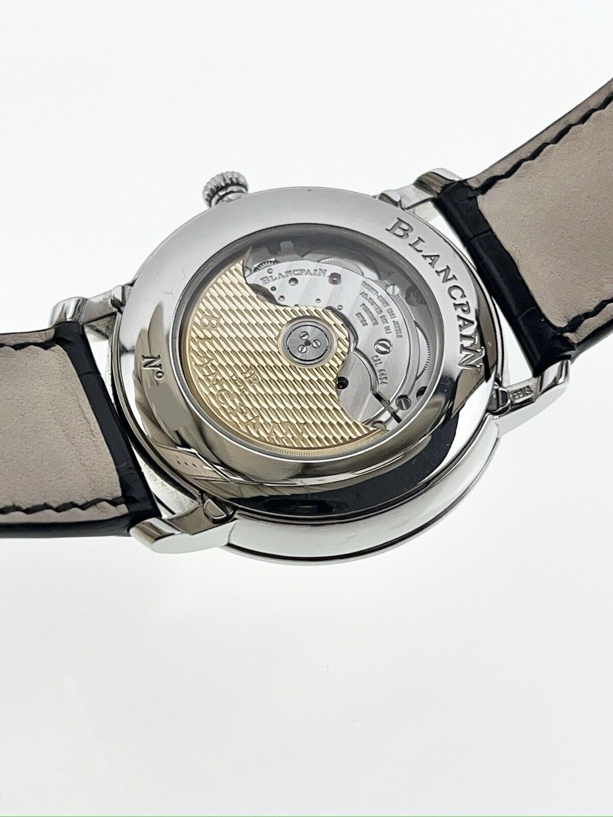 Blancpain Villeret Stainless Steel White 40mm Automatic Mens Watch 6654A - B/P