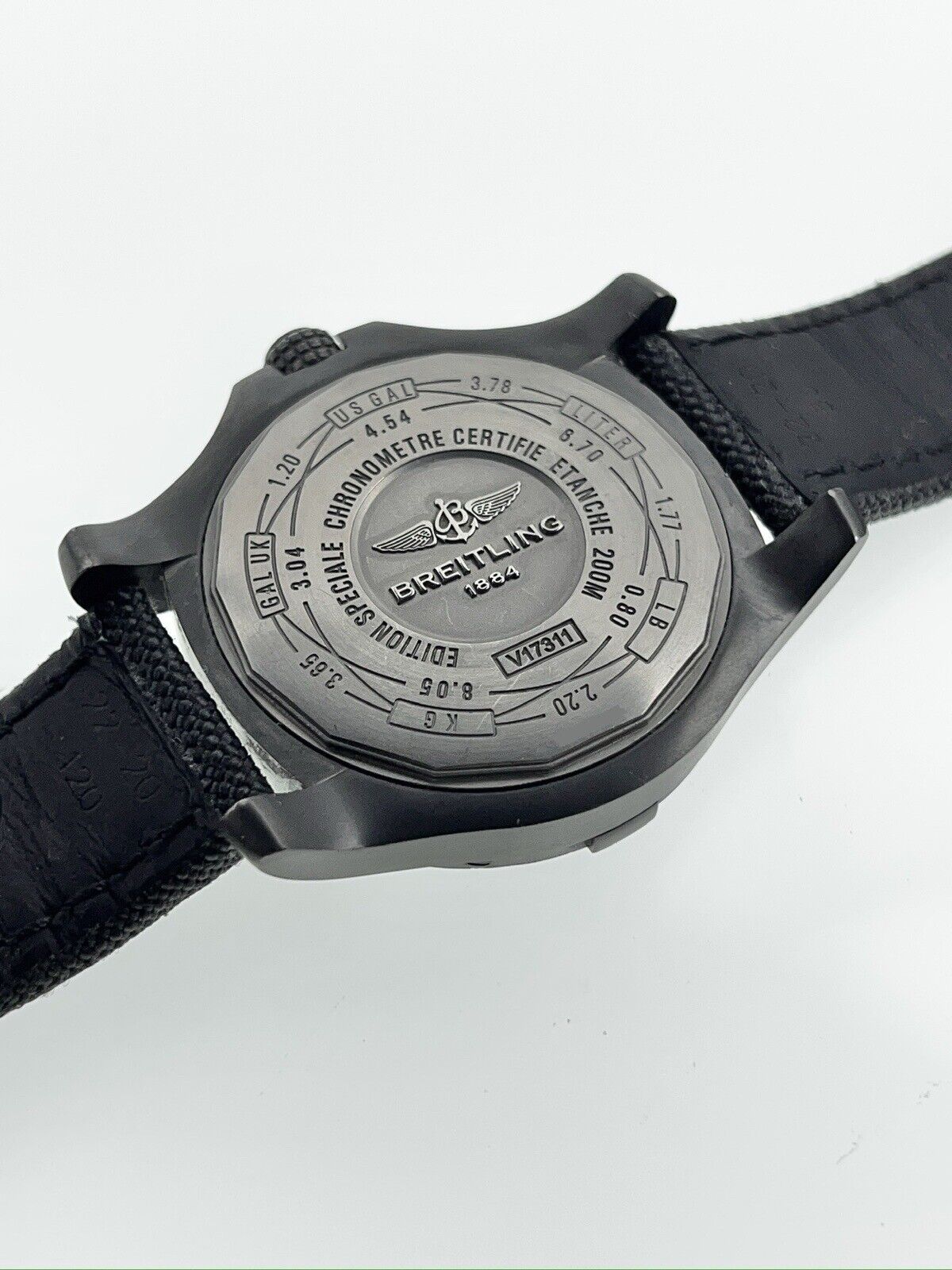Breitling Avenger Blackbird Titanium Black 44mm Automatic Men’s Watch V17311