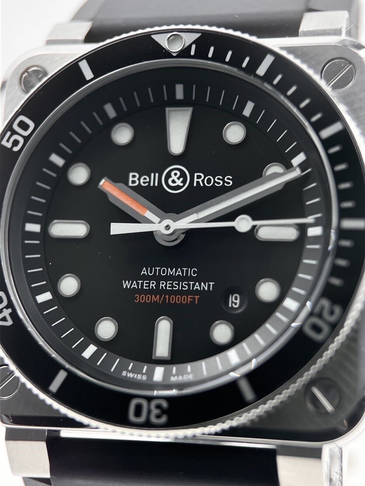 Bell＆Ross BR03-92 Date Black Dial Automatic Men's Watch 42mm Box And Papers