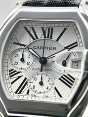 Cartier Roadster Chronograph Automatic 43mm Silver Dial 2618 Mens Watch
