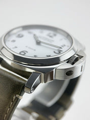 Panerai Luminor Base 8 Days Stainless Steel White 44mm Manual Wind Men’s Watch