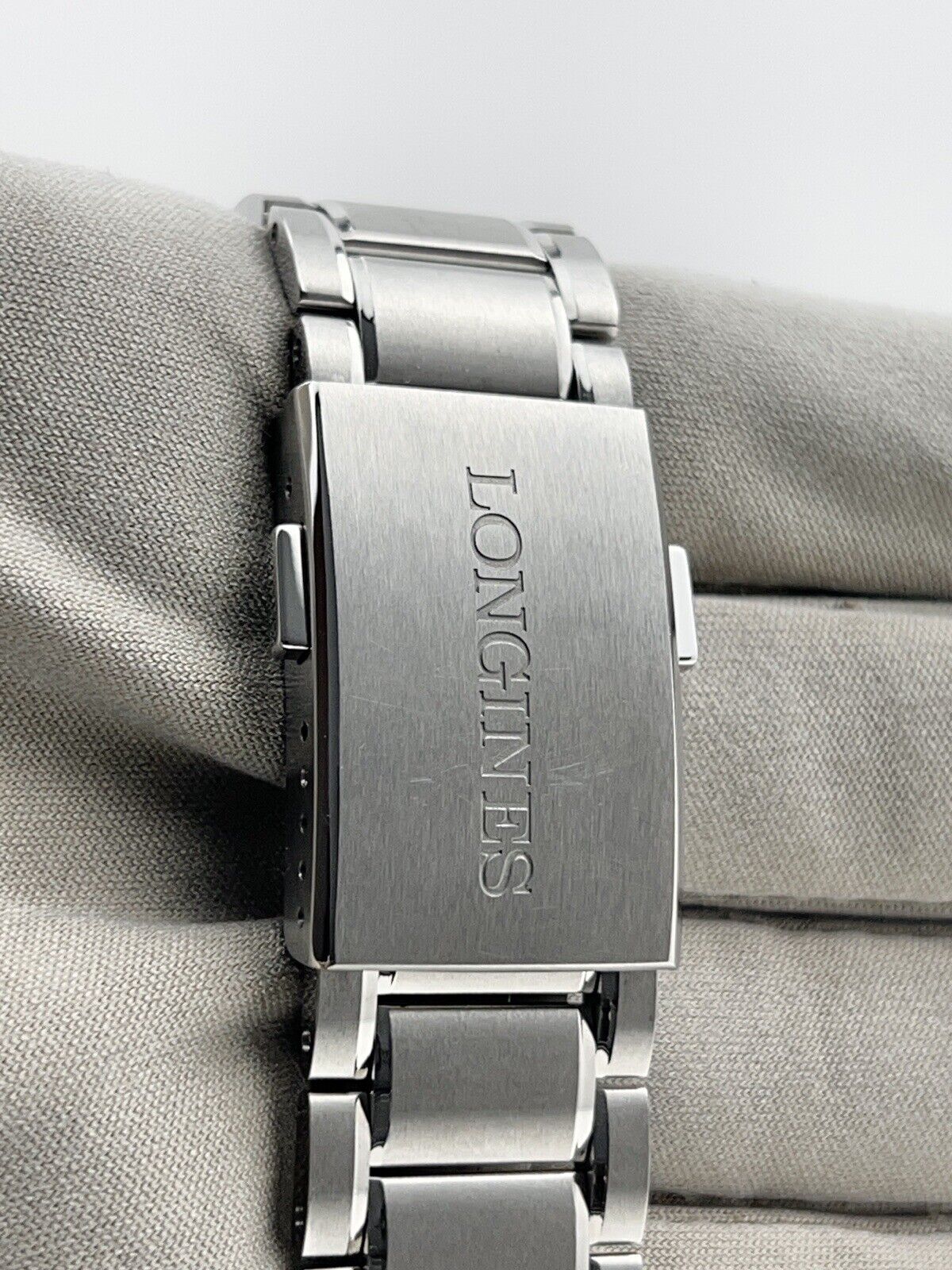 Longines Spirit Flyback Automatic 42mm Black Dial Ref L3.821.4 Box And Papers