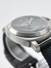 Panerai Luminor Base Manual Wind 44mm Titanium Watch PAM00176 - Box And Papers