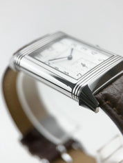 Jaeger LeCoultre Reverso Grande Taille Stainless Steel White 26x42mm Manual Wind
