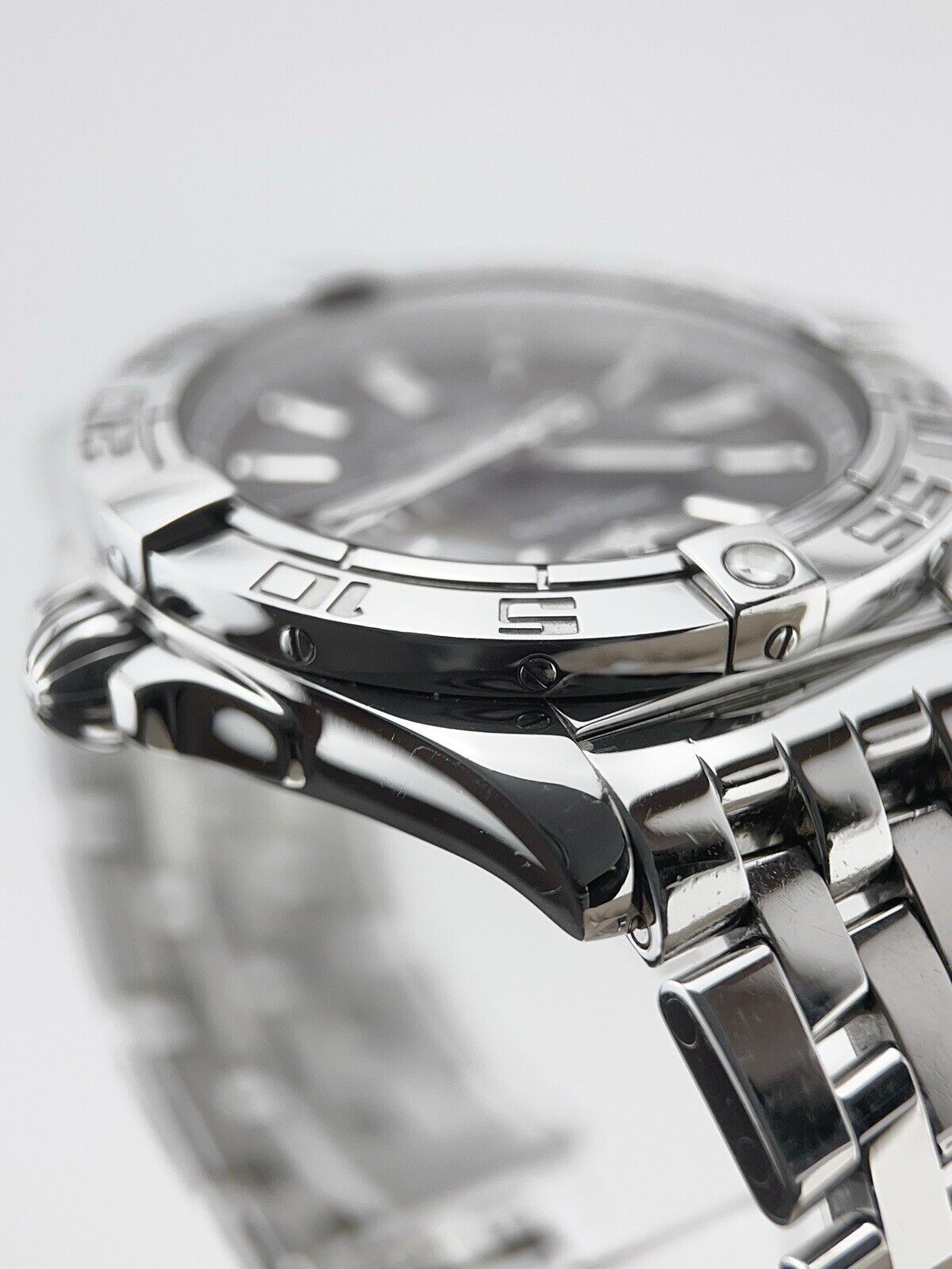 Breitling Galactic 41 Stainless Steel Black 41mm Automatic Men’s Watch A49350