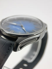 H.Moser Pioneer Stainless Steel Blue 42.8mm Automatic Men’s Watch 3200-1205