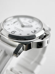 Panerai Luminor Marina 8 Days PAM00563 Hand-Wound White Dial Men's Watch B&P