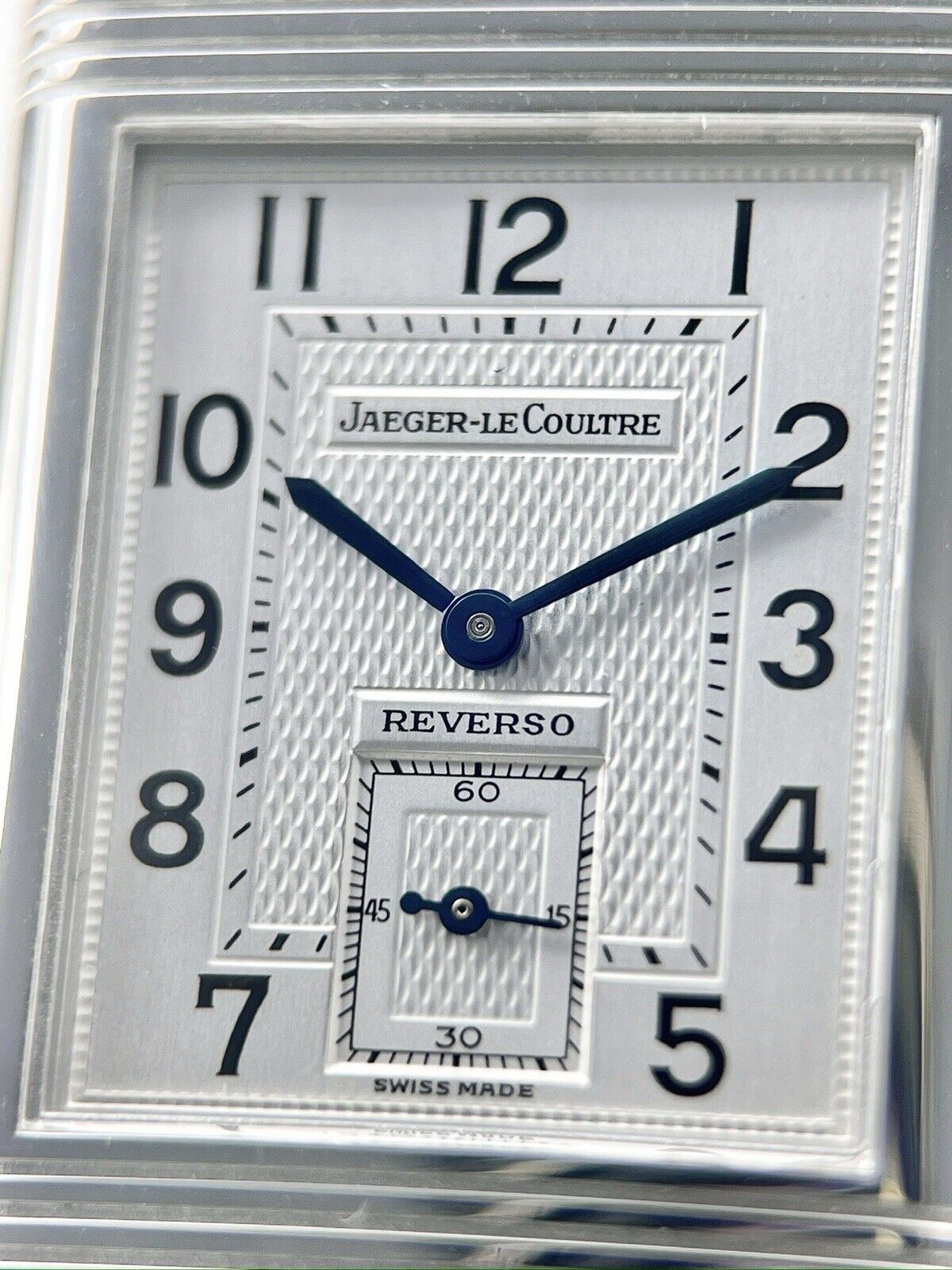 JLC Reverso Duo-Face Manual Wind Watch 26x42mm Silver Color Dial 270.8.54