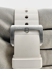 Cartier Santos 100 Automatic 33 X 44mm White Dial White Bezel Men’s Watch