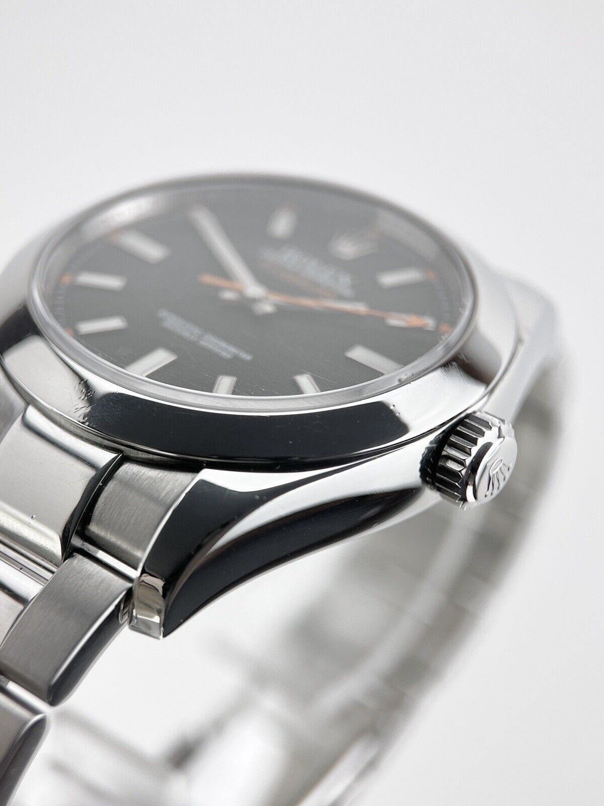 2010 Rolex Milgauss Automatic 40mm Black Dial 116400 Watch  - Box And Papers