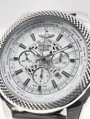 Breitling Bentley B05 Unitime Steel 49mm Automatic Men’s Watch AB0521 W/ Box