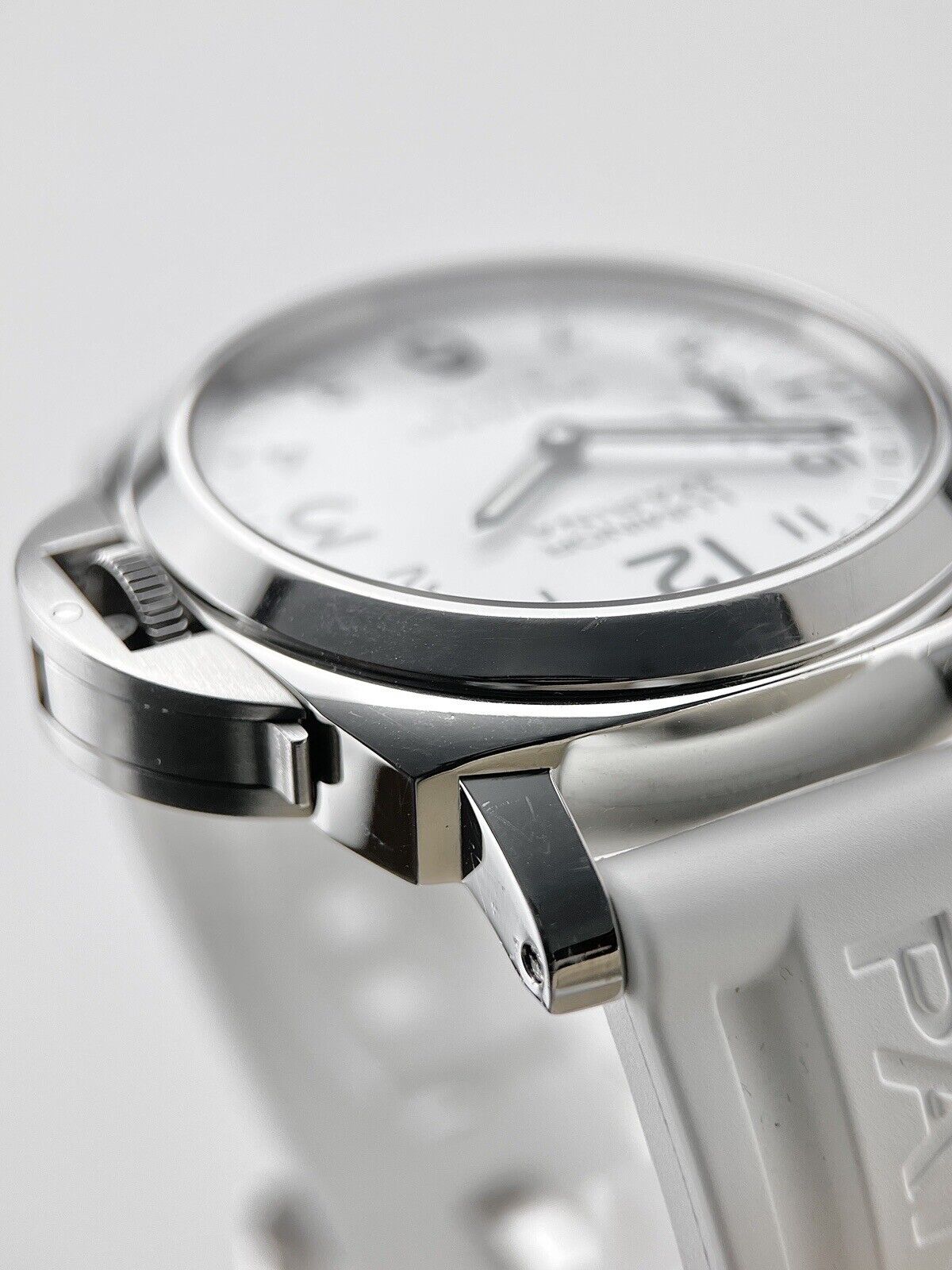 Panerai Luminor Marina 8 Days PAM00563 Hand-Wound White Dial Men's Watch B&P