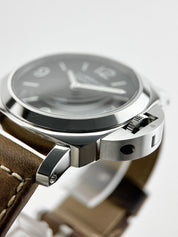 Panerai Base Logo Manual Wind Movement 44mm Black Dial PAM01086 - Box & Papers