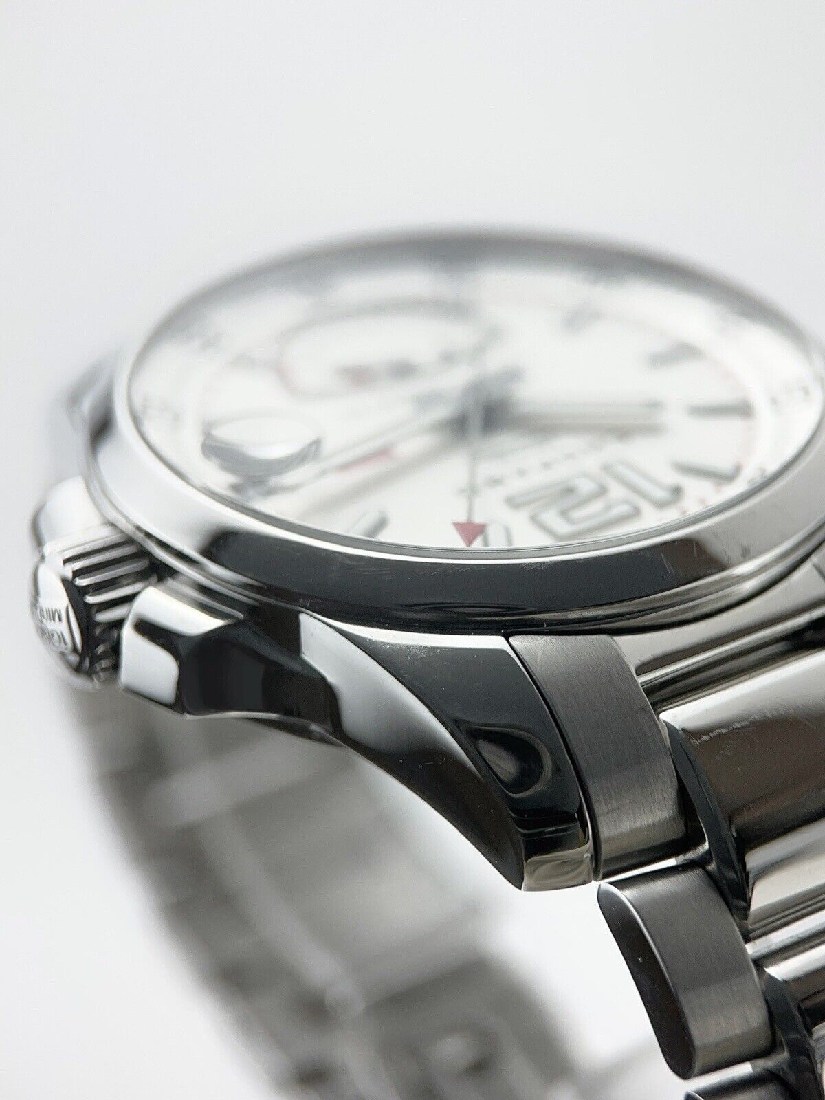 Mens Chopard Mille Miglia Gran Turismo XL Steel White Dial 44MM Watch Ref 8997