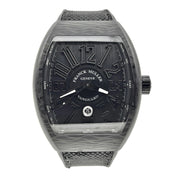 Franck Muller Vanguard Carbon Black 45mm Automatic Mens Watch V45SCDT