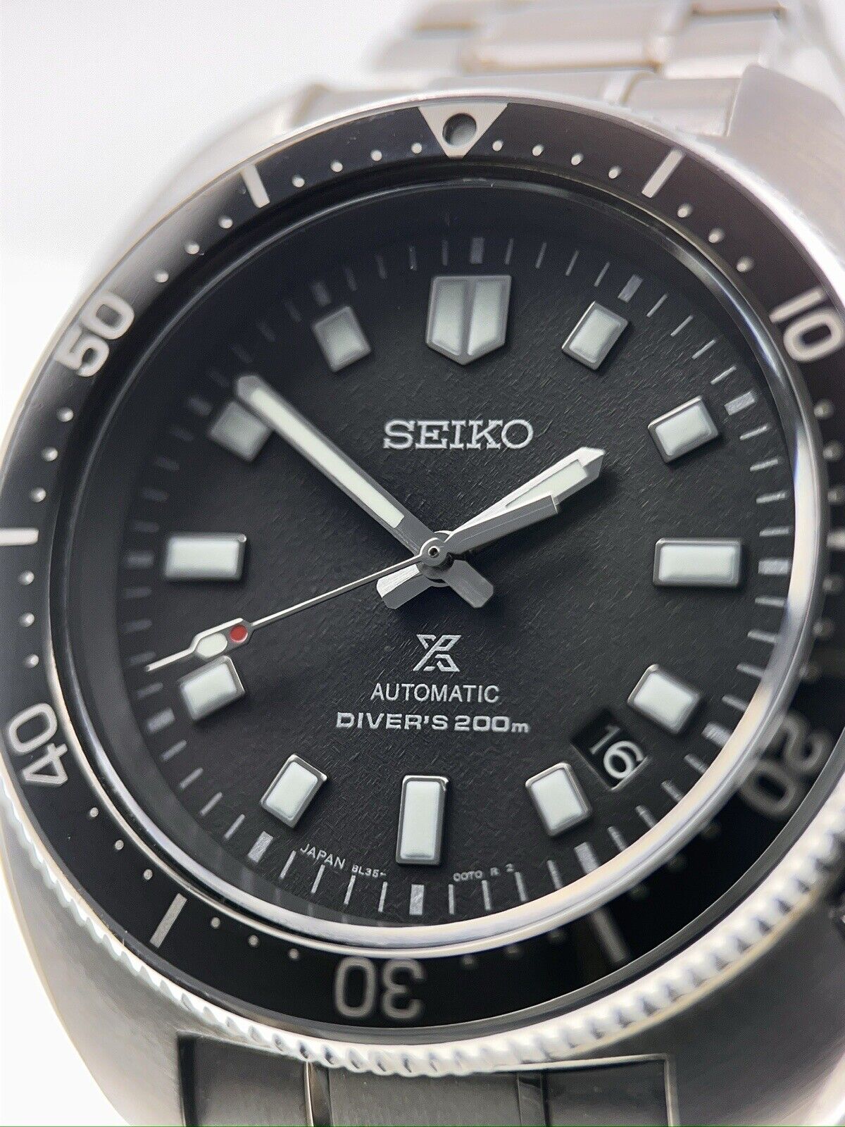 Seiko Prospex Stainless Steel Gray 44mm Automatic Men’s Watch SLA051 - B/P