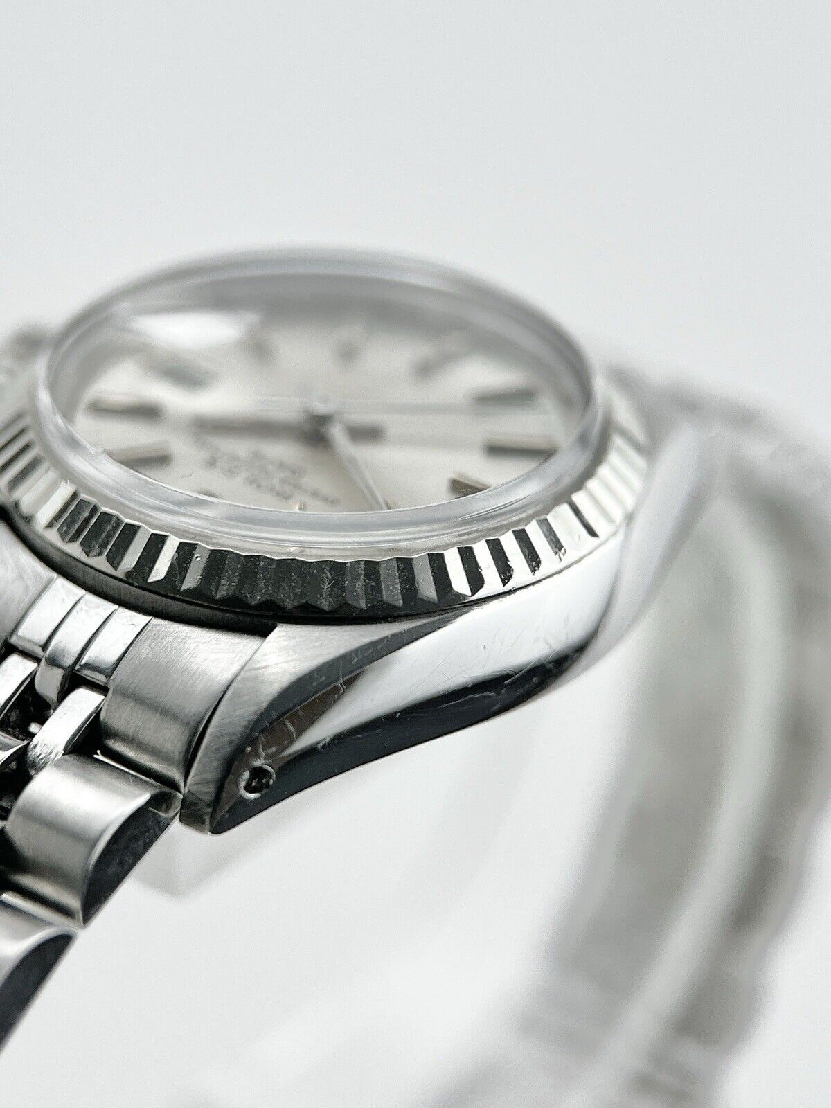 Rolex Lady-Datejust Automatic Watch 26mm Silver Dial 6917 - Watch Only