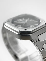 Bell＆Ross Black Steel BR05 Date black Dial Automatic Men's Watch 40mm B&P