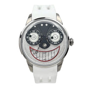 Behrens Chaykin Joker Automatic 42mm Watch BHR028T White Dial - Box And Papers