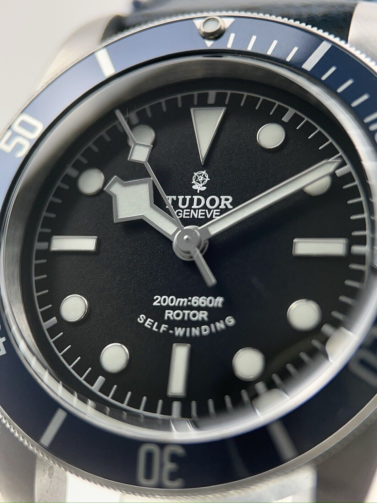 Tudor Black Bay Stainless Steel Blue/Black 41mm Automatic Men’s Watch 79220B