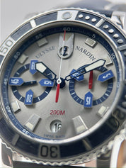 Ulysse Nardin Marine Driver Stainless Steel Blue 42mm Automatic Men’s Watch
