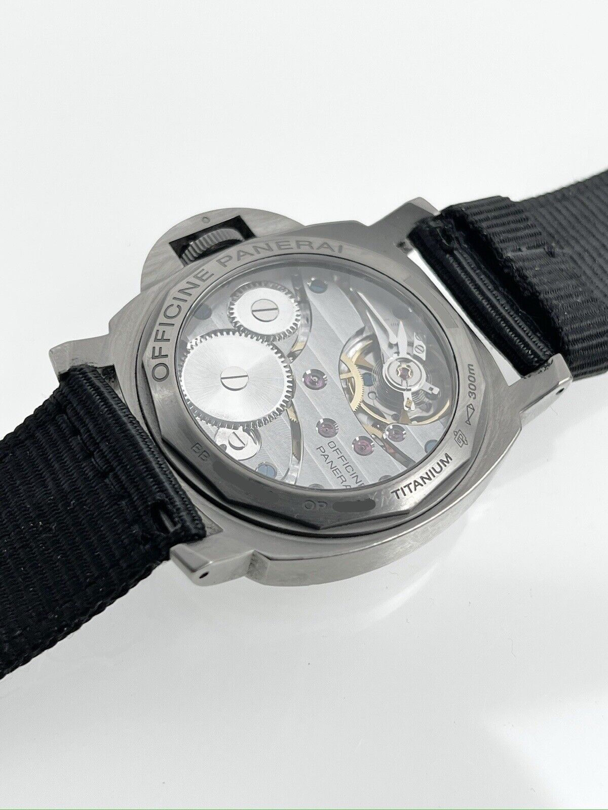 Panerai Luminor Base Manual Wind 44mm Titanium Watch PAM00176 - Box And Papers