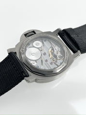 Panerai Luminor Base Manual Wind 44mm Titanium Watch PAM00176 - Box And Papers