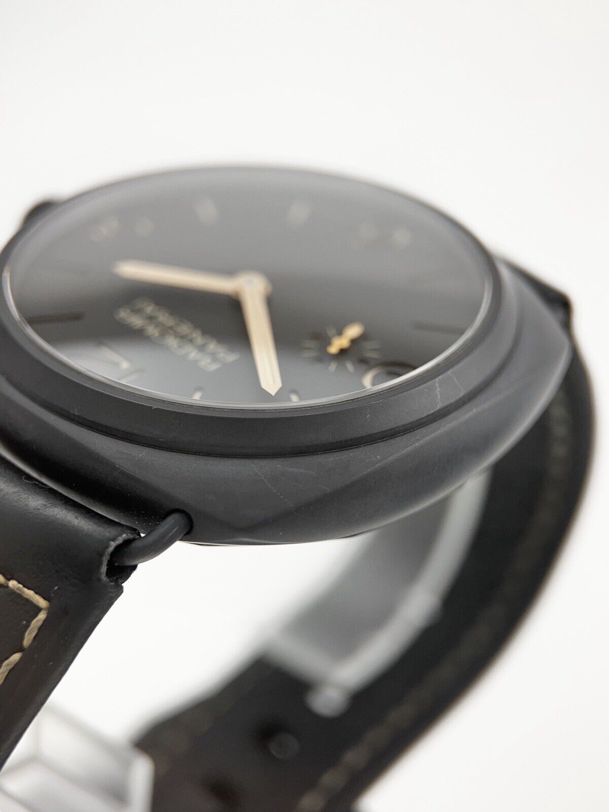 Panerai Radiomir 3 Days Manual Wind 47mm Ceramic Watch Black Dial PAM00504