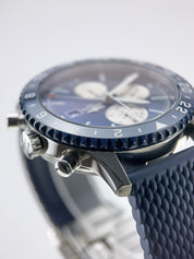 Breitling Chronoliner Automatic 46mm Blue Dial Y24310 Watch - Box And Papers