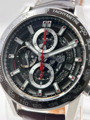 Tag Heuer Carrera Skelton Brown Dial 43mm Automatic CAR201U - Box And Papers