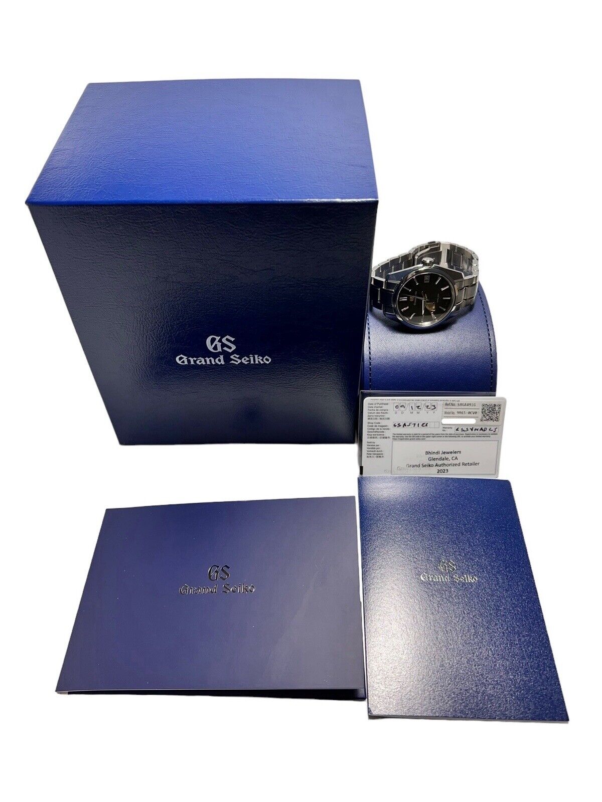 NEW 2023 Grand Seiko Katana Automatic Watch 40mm SBGA491 - Box & Papers