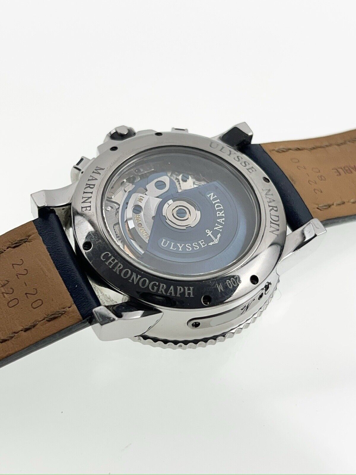 Ulysse Nardin Marine Driver Stainless Steel Blue 42mm Automatic Men’s Watch