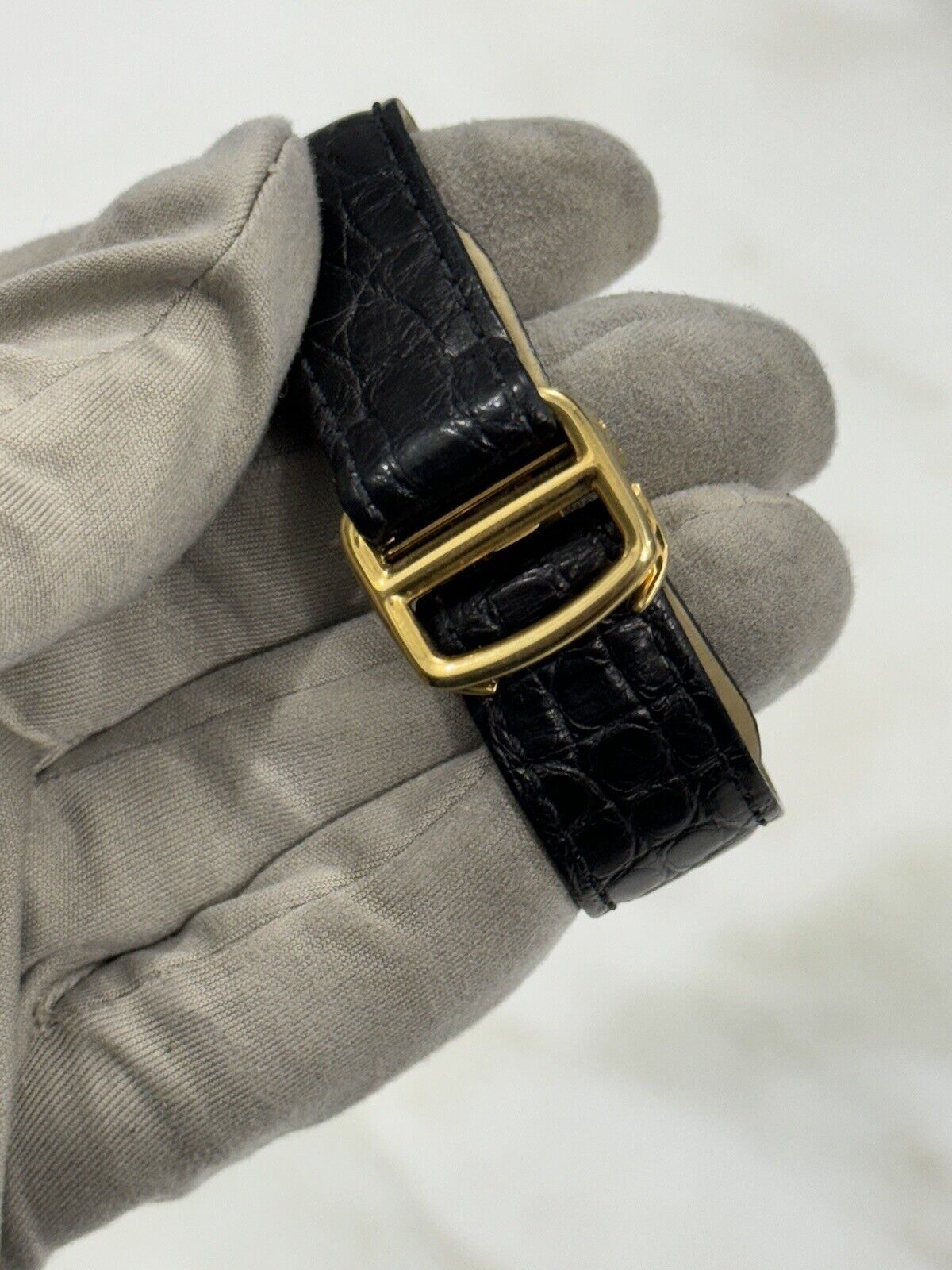 Cartier Tank Solo Rose 18k Gold 3167 27.5mm Quartz Movement Unisex Watch