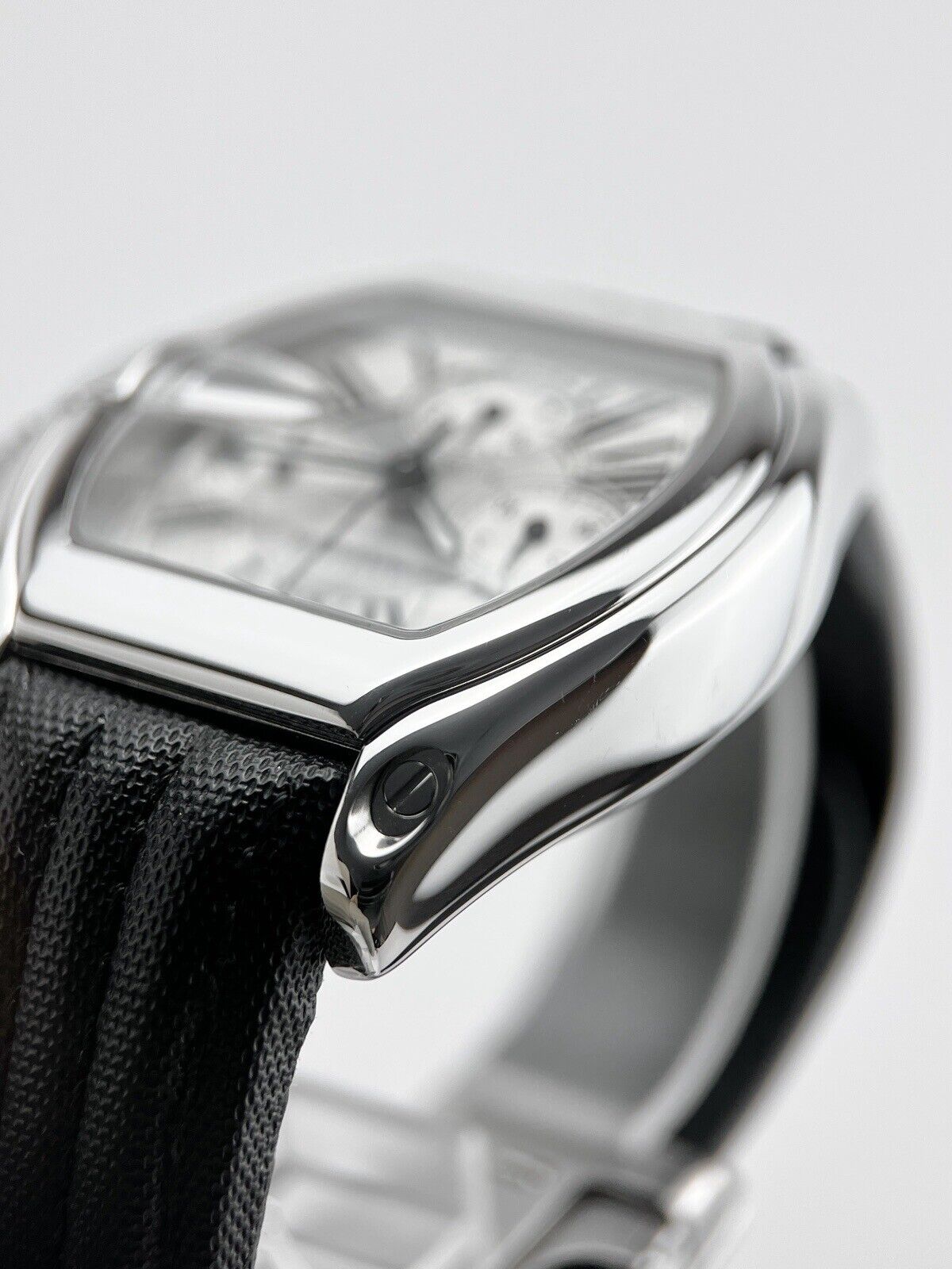 Cartier Roadster Chronograph Automatic 43mm Silver Dial 2618 Mens Watch