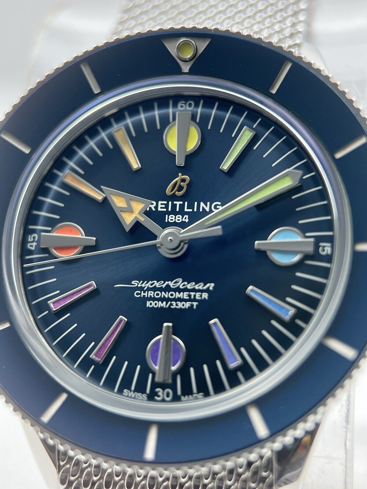 Breitling Superocean Special Edition Rainbow A10370  42mm Auto - Box And Papers