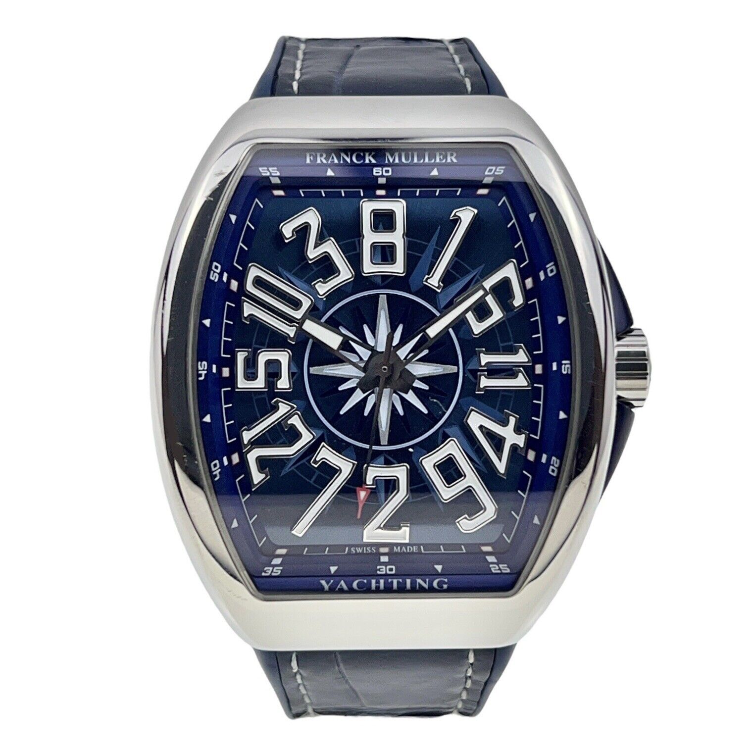 Franck Muller Vanguard Crazy Hours Stainless Steel 45mm Automatic Men’s V45CH
