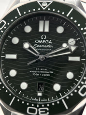 2022 GREEN Omega Seamaster Professional 300m GREEN DIAL 42mm - Box/Papers