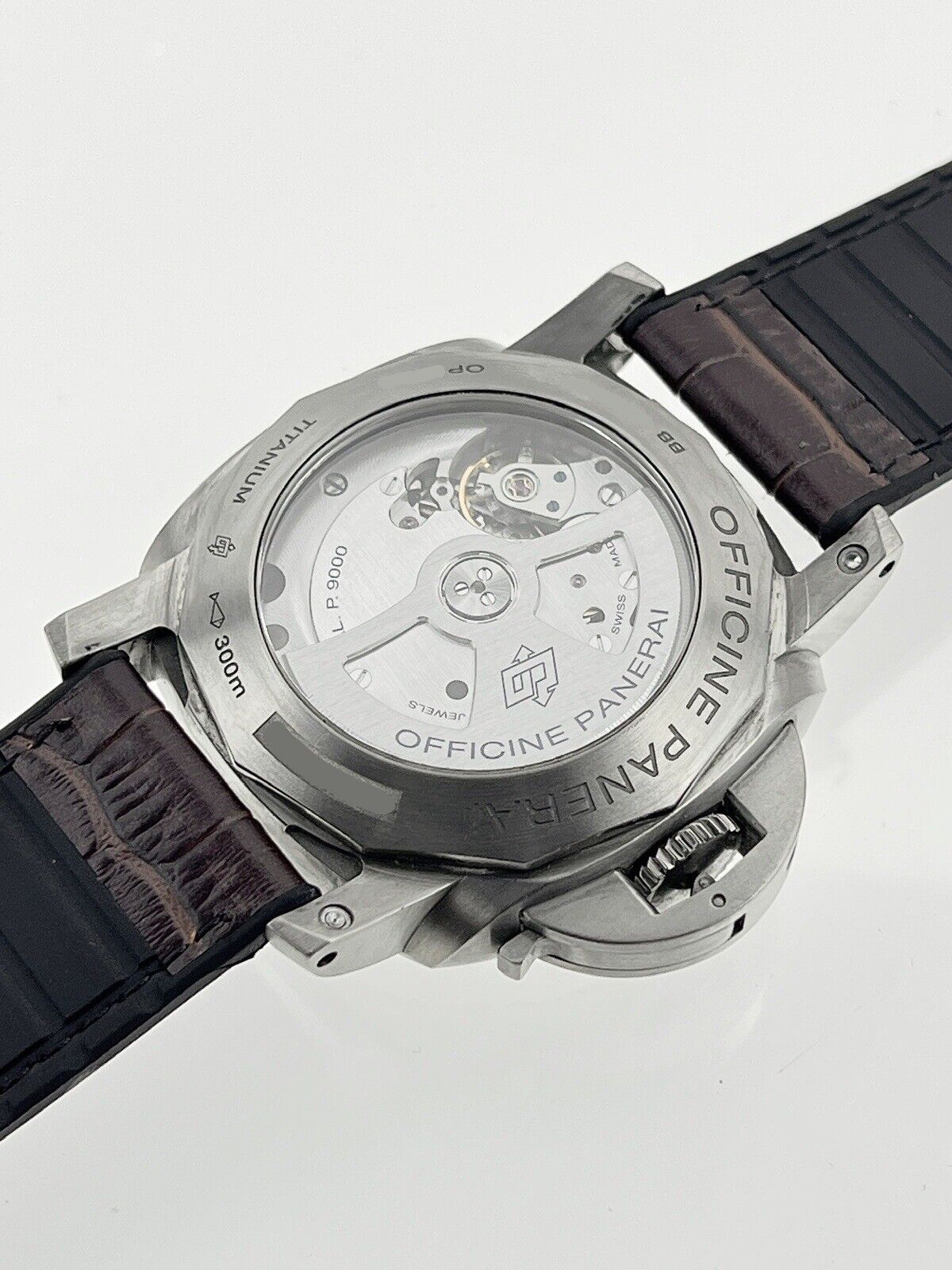 Panerai Luminor 1950 3 Days Titanium Mens Automatic 44mm Watch PAM00351