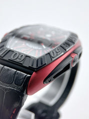 Franck Muller Conquistador Automatic 40x57mm Black Dial 8900SCDT Red & Black