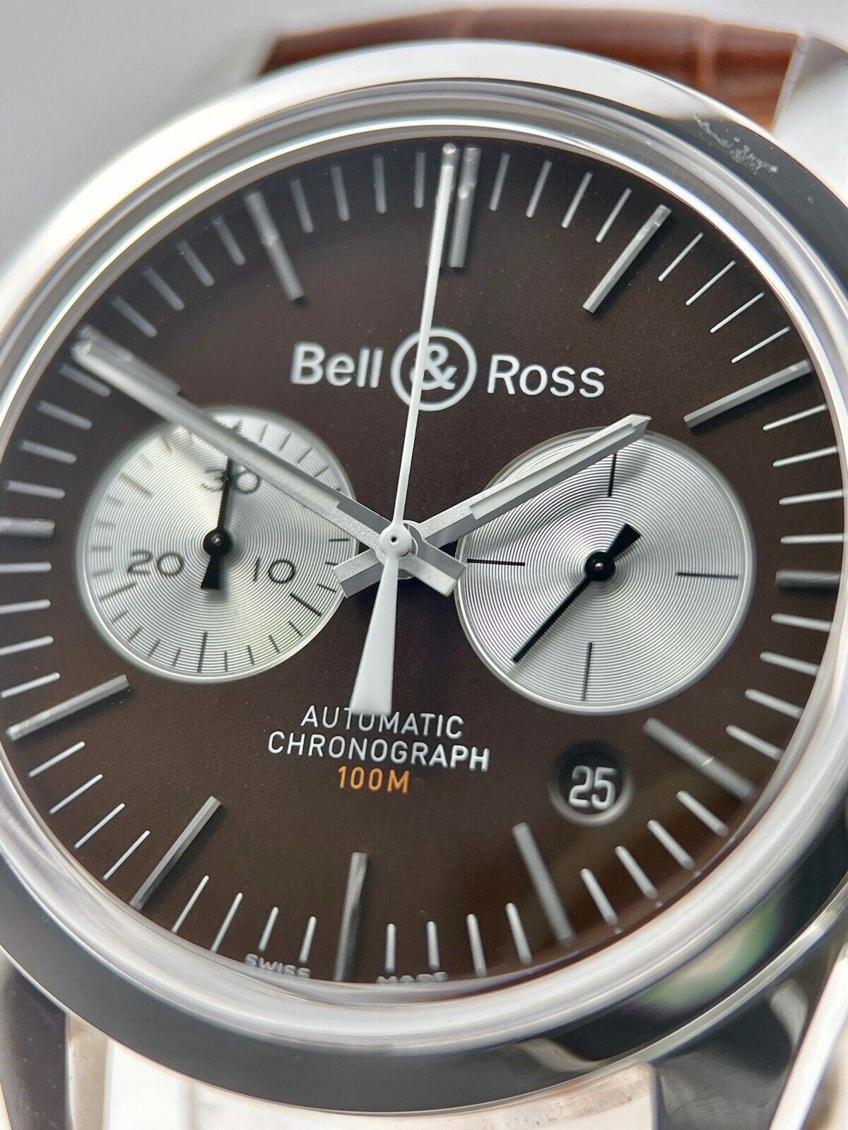 Bell & Ross Limited Edition 41mm Automatic Brown Dial BR126 - Box And Papers