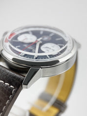 NEW Breitling Top Time Chronograph Shelby Cobra Stainless Blue 41mm Automatic