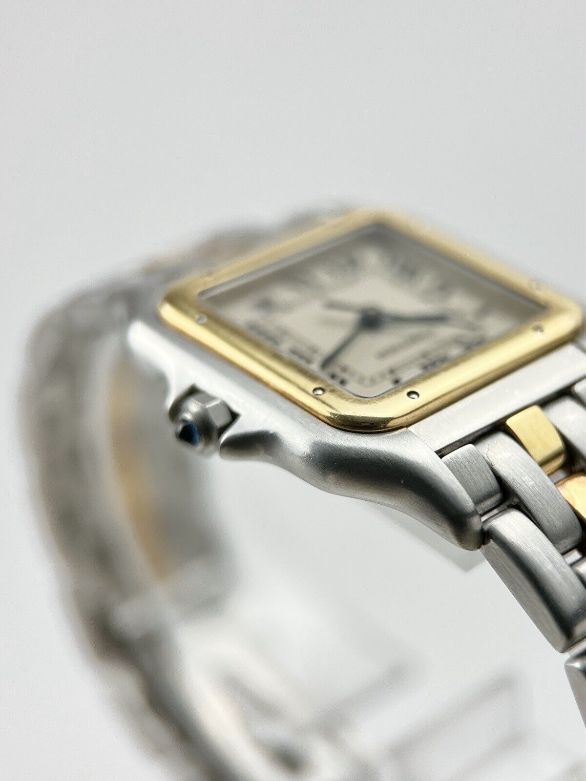 Cartier Panthere Single Row 27mm Quartz Movement Watch 187949 White Dial
