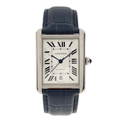 Cartier Tank Solo Stainless Steel White Dial Automatic Men’s Watch 3800