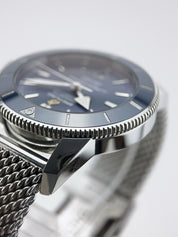 Breitling Superocean Stainless Blue 46mm Automatic Men’s Watch AB2020 B&P